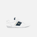 Men Lacoste V0ZN1771 White 21G Chaymon Leather and Carbon Fiber Sneakers