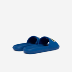 Men Lacoste V0ZN1773 Blue Green BG3 Croco Synthetic Logo Strap Slides - Image 3
