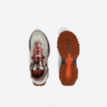 Men Lacoste V0ZN1777 Off White & Brown OW8 L-Guard Breaker Textile Outdoor Shoes - Image 4