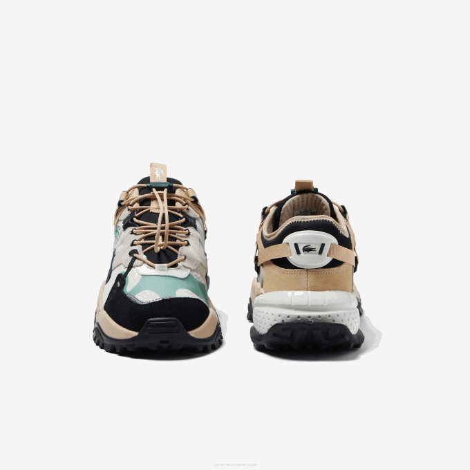 Men Lacoste V0ZN1778 Natural Black NB1 L-Guard Breaker Textile Outdoor Shoes - Image 5