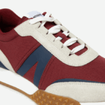 Men Lacoste V0ZN1781 Navy Gum GU1 L-Spin Deluxe Winter Leather and Textile Outdoor Shoes - Image 6