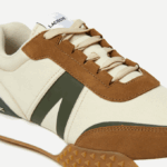 Men Lacoste V0ZN1782 Tan Gum TG5 L-Spin Deluxe Winter Leather and Textile Outdoor Shoes - Image 6