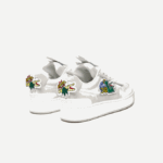 Men Lacoste V0ZN1785 White 21G Ace Clip Leather Sneakers - Image 3