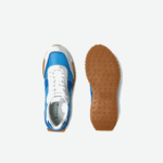Men Lacoste V0ZN1790 Navy Blue BN1 L-Spin Deluxe Leather Color Contrast Sneakers - Image 4