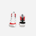 Men Lacoste V0ZN1794 White & Red 286 L004 Mid Leather Sneakers - Image 5