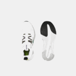 Men Lacoste V0ZN1795 White & Off White 65T Run Spin Comfort Textile Sneakers - Image 4