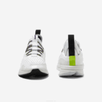 Men Lacoste V0ZN1795 White & Off White 65T Run Spin Comfort Textile Sneakers - Image 5