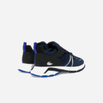 Men Lacoste V0ZN1797 Navy & White 092 L003 Textile Sneakers - Image 3