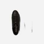 Men Lacoste V0ZN1805 Black & White 312 Powercourt Leather Sneakers - Image 4