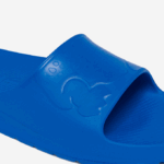 Men Lacoste V0ZN1812 Blue 11C Croco 2.0 Synthetic Logo Slides - Image 4