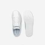 Men Lacoste V0ZN1815 White & Navy 042 Carnaby BL Leather Sneakers - Image 4
