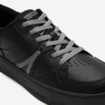 Men Lacoste V0ZN1824 Black 02H L005 Leather Sneakers - Image 6