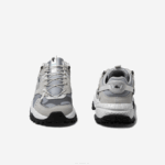 Men Lacoste V0ZN1827 Light Grey & Black GB7 L-Guard Breaker Textile and Suede Sneakers - Image 5