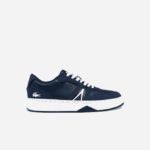 Men Lacoste V0ZN1829 Navy & White 092 L001 Leather Color-Pop Sneakers
