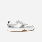 Men Lacoste V0ZN1830 White & Black 147 L001 Leather Color-Pop Sneakers