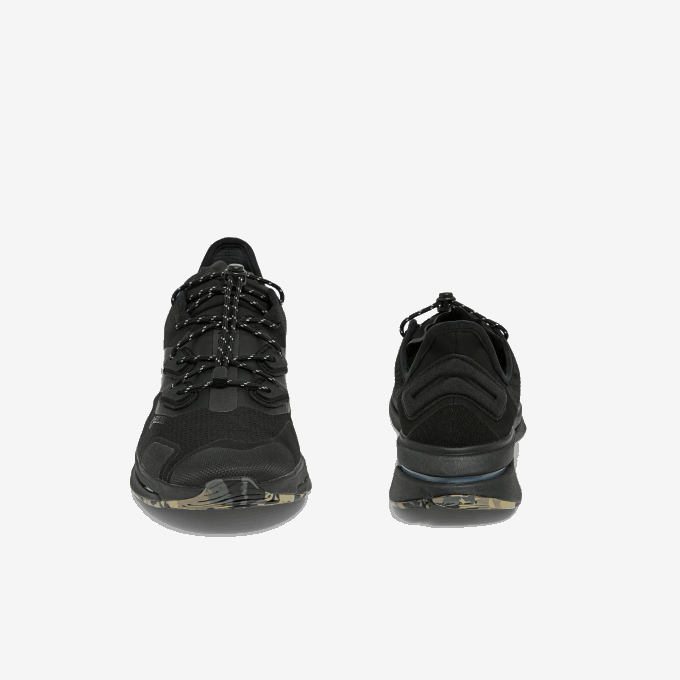 Men Lacoste V0ZN1838 Black 02H Run Spin Ultra GTX Textile Sneakers - Image 5