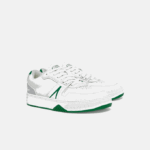 Men Lacoste V0ZN1840 White/Green 082 L001 Leather Sneakers - Image 2