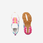Men Lacoste V0ZN1842 White & Pink B53 L003 Eco Textile Sneakers - Image 4