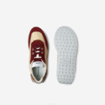 Men Lacoste V0ZN1844 Red BG7 L-Spin Textile Sneakers - Image 4