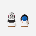 Men Lacoste V0ZN1850 Black 02H L001 Eco Synthetic and Textile Color-Block Sneakers - Image 5