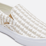 Men Lacoste V0ZN1855 Off White & White 03A Jump Serve Textile Slip on - Image 5