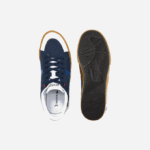 Men Lacoste V0ZN1856 Navy Gum GU1 L004 Textile Gum Sole Sneakers - Image 4