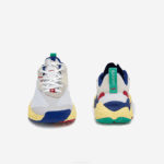 Men Lacoste V0ZN1857 Off White & Blue 2Q9 Aceshot Textile and Synthetic Sneakers - Image 5