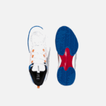 Men Lacoste V0ZN1866 White Orange 1U2 AG-LT21 Textile and Synthetic Tennis Shoes - Image 3