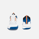 Men Lacoste V0ZN1866 White Orange 1U2 AG-LT21 Textile and Synthetic Tennis Shoes - Image 4