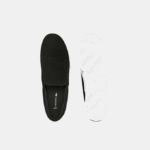 Men Lacoste V0ZN1871 Black & White 312 Jump Serve Canvas Slip On - Image 4