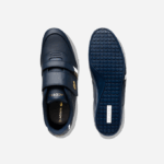 Men Lacoste V0ZN1879 Navy NB0 Misano Strap Leather and Synthetic Sneakers - Image 4