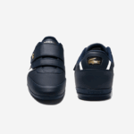 Men Lacoste V0ZN1879 Navy NB0 Misano Strap Leather and Synthetic Sneakers - Image 5
