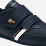 Men Lacoste V0ZN1879 Navy NB0 Misano Strap Leather and Synthetic Sneakers - Image 6
