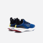 Men Lacoste V0ZN1882 Blue White 221 Run Spin Comfort Textile Color Contrast Sneakers - Image 3