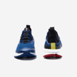 Men Lacoste V0ZN1882 Blue White 221 Run Spin Comfort Textile Color Contrast Sneakers - Image 5