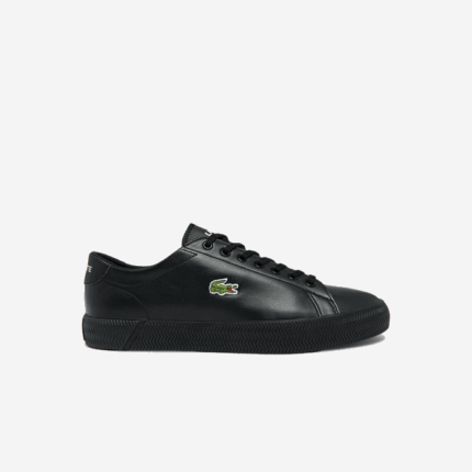 Men Lacoste V0ZN1883 Black 02H Gripshot Leather and Synthetic Sneakers
