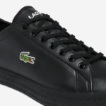 Men Lacoste V0ZN1883 Black 02H Gripshot Leather and Synthetic Sneakers - Image 6
