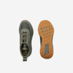 Men Lacoste V0ZN1886 Dark Green DG2 Active 4851 Textile Sneakers - Image 4