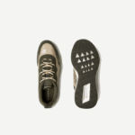 Men Lacoste V0ZN1887 Dark Green & Off White 1X3 Active 4851 Textile Sneakers - Image 4