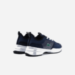 Men Lacoste V0ZN1904 Navy & White 092 AG-LT21 Textile Tennis Shoes - Image 3