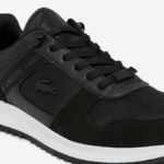 Men Lacoste V0ZN1906 Black 02H Joggeur 2.0 Leather Sneakers - Image 6
