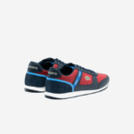 Men Lacoste V0ZN1908 Navy Blue & Rouge 144 Menerva Sport Synthetic Sneakers - Image 3