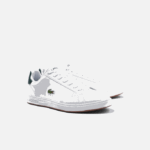Men Lacoste V0ZN1910 White & Dark Green 1R5 Graduate Pro Leather Sneakers - Image 2