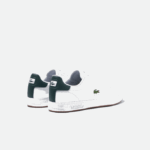 Men Lacoste V0ZN1910 White & Dark Green 1R5 Graduate Pro Leather Sneakers - Image 3