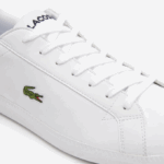 Men Lacoste V0ZN1912 White & Navy 042 Graduate Leather Sneakers - Image 6