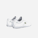 Men Lacoste V0ZN1913 White 21G Court-Master Leather Sneakers - Image 3