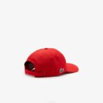 Men Lacoste V0ZN1926 Red 240 SPORT Lightweight Cap - Image 2