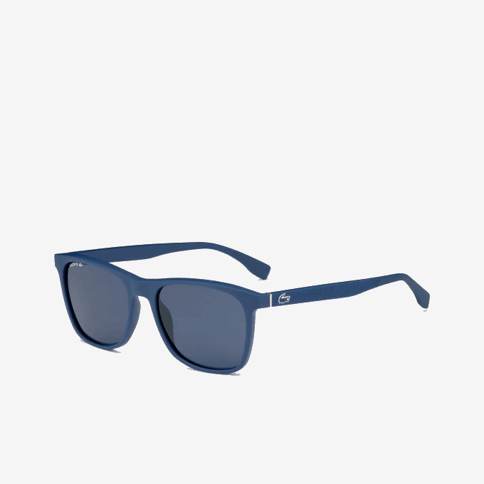 Men Lacoste V0ZN1928 Blue 424 Modified Rectangle L.12.12 Premium Sunglasses - Image 3