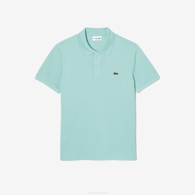 Men Lacoste V0ZN192 Mint LGF Original L.12.12 Slim Fit Polo - Image 4