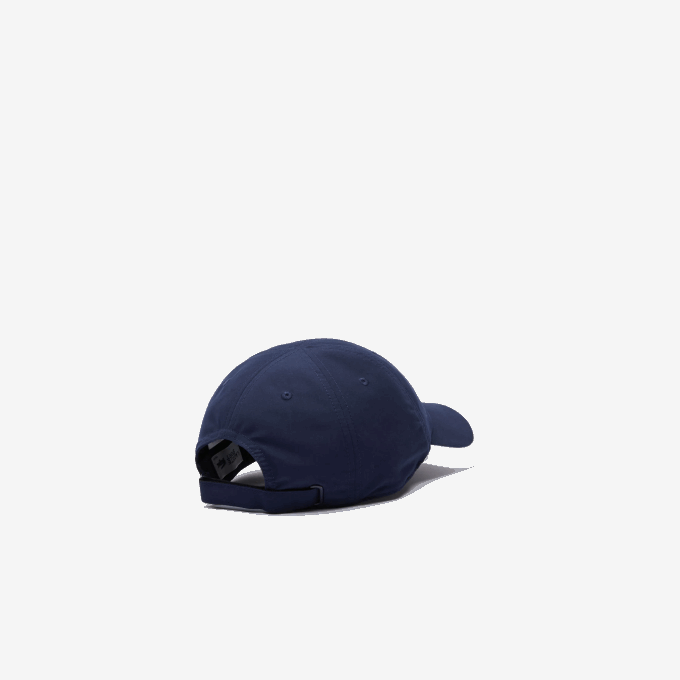 Men Lacoste V0ZN1932 Navy Blue White 525 SPORT Contrast Border Lightweight Cap - Image 3